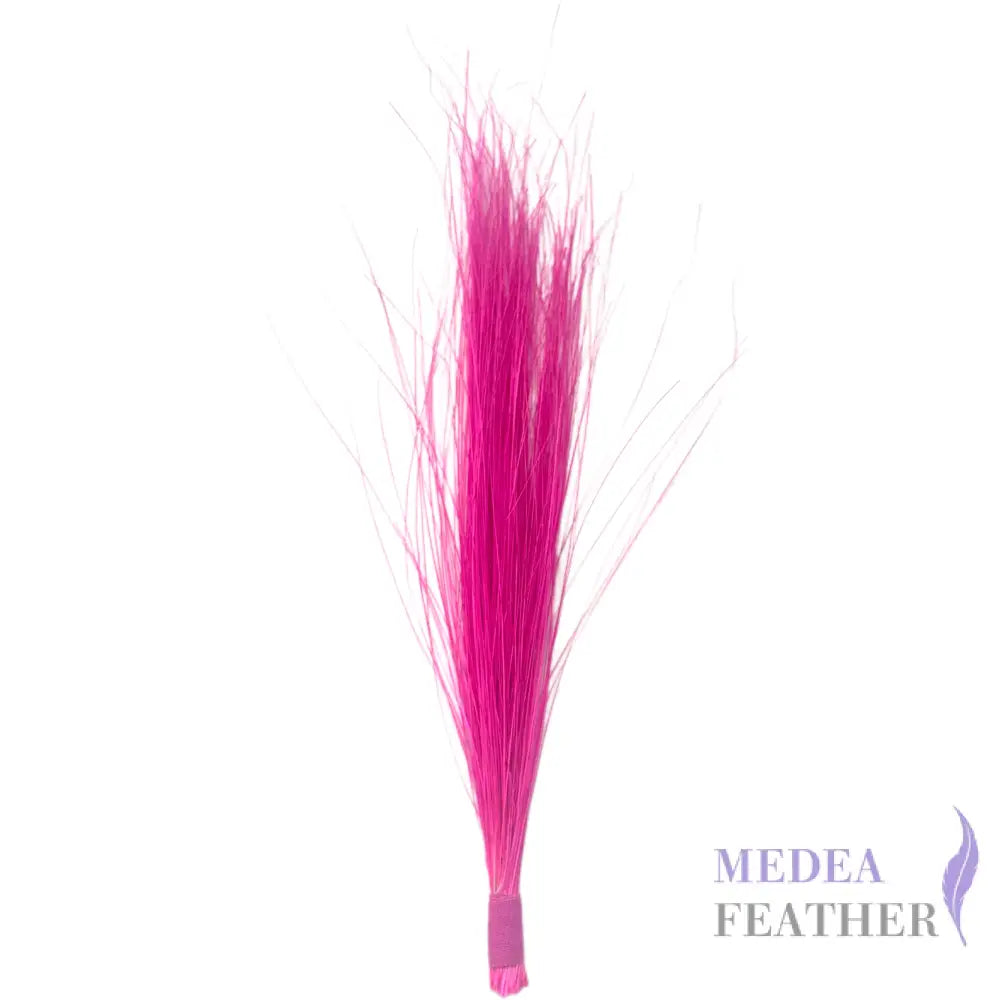 Burnt Peacock Hair Trim Fringe 10cm - #52 neon pink