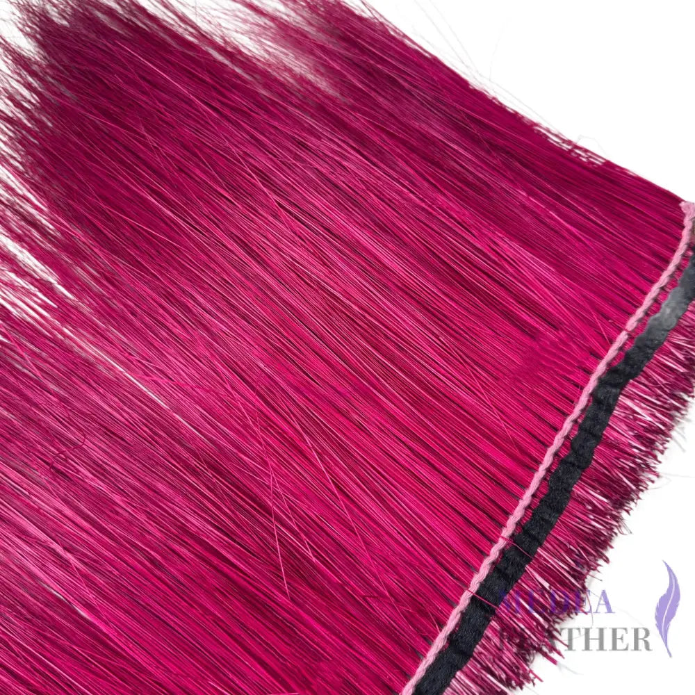 Burnt Peacock Hair Trim Fringe 10cm