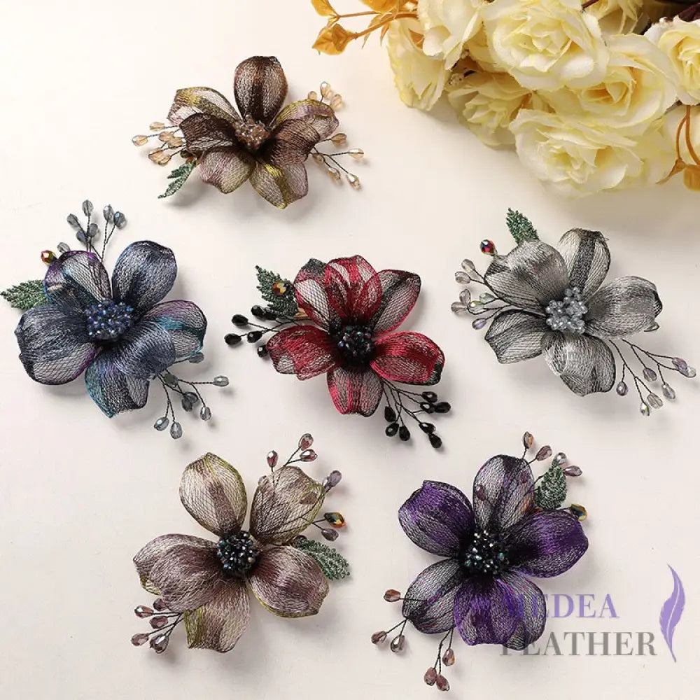 Copper Wire Bead Flower BF05