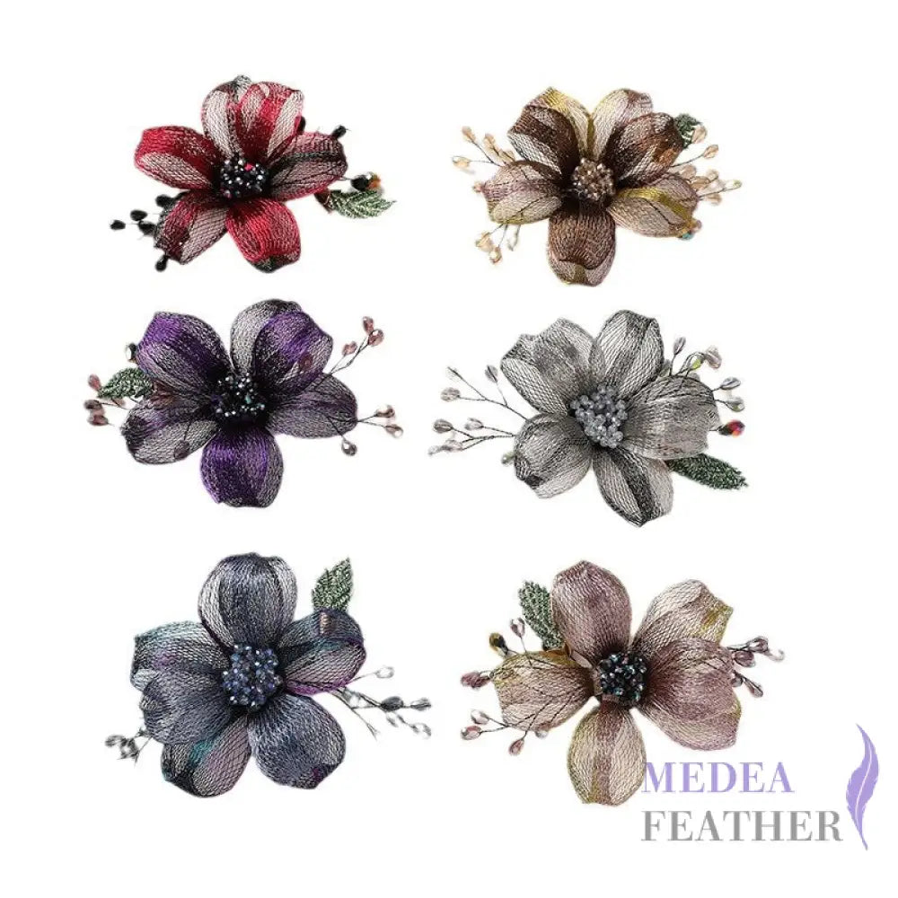 Copper Wire Bead Flower BF05