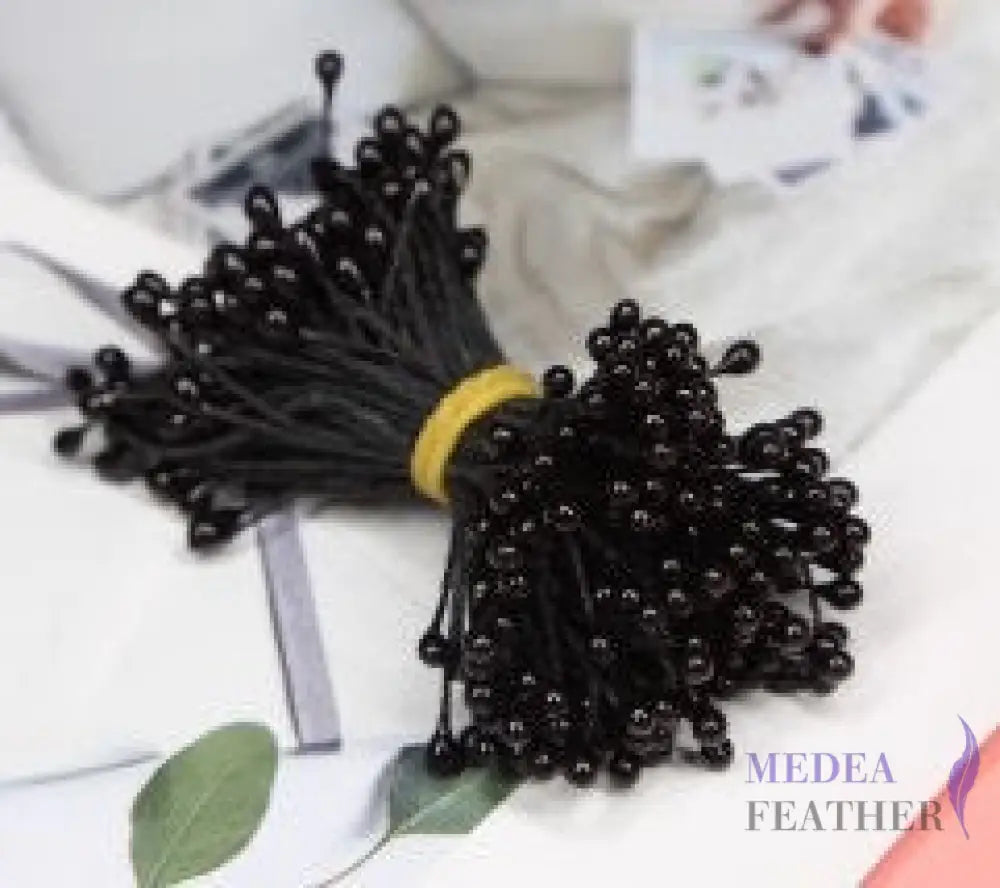 Cotton Flower Stamen with Plastic Head for Handcraft