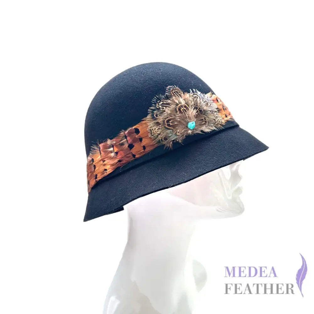 Country Style Feather Hat Band FHB1