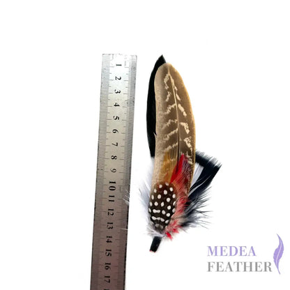 Country Style Feather Hat Mount DS251204
