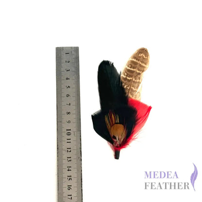 Country Style Feather Hat Mount DS251204B