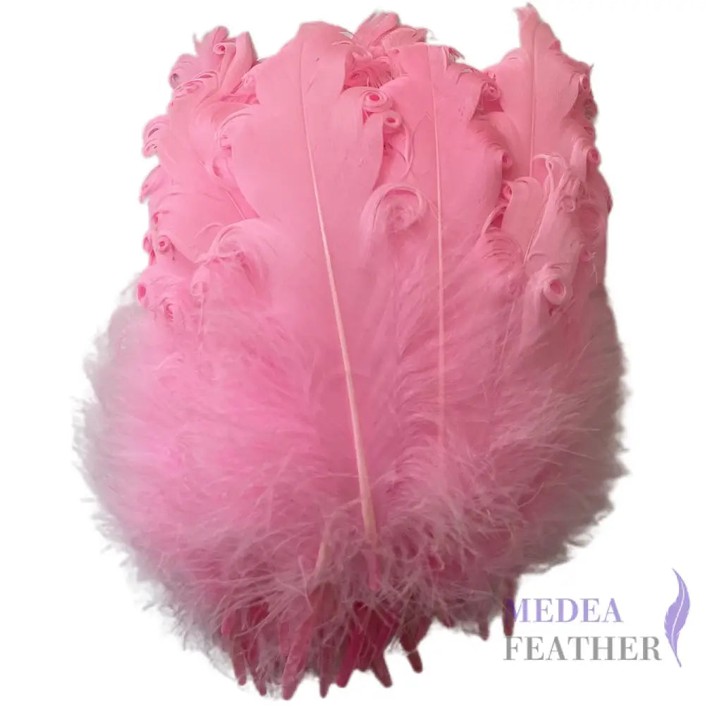 15 CM Curled Goose Feather 50 PCS SFGOOSE03 - #51 pink