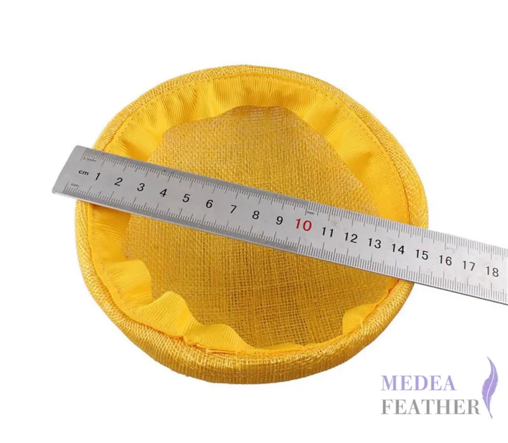 15cm Sinamay Button Fascinator Base ready-to-ship