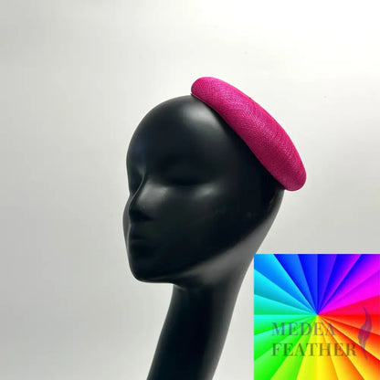 Custom Colour 15cm Sinamay Button Fascinator Base 10 Pieces / Custom - Please add a text below