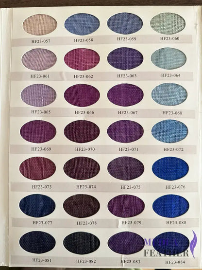 【Open for Wholesale Only】90 cm Wide Stiffed Sinamay Fabric -20 meters Custom