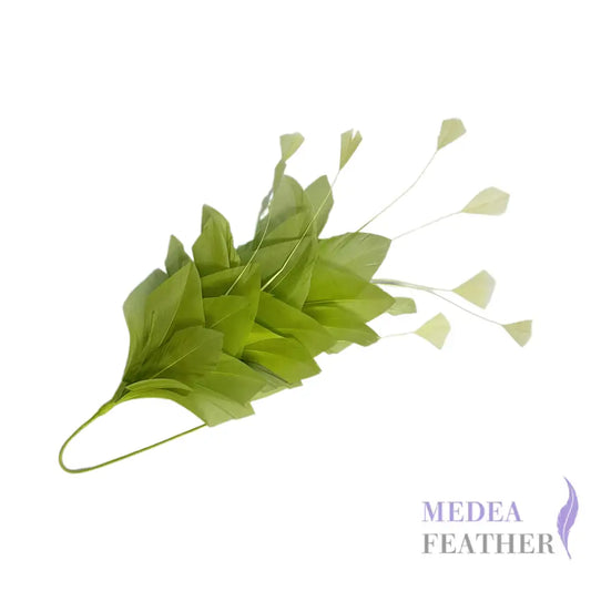 Diamond Coque & Goose Feather Flower Mount FM082 - #88 green banana