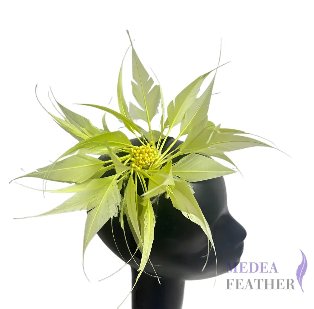 Diamond Cut Goose Feather Mount DS250701 #59 wild green