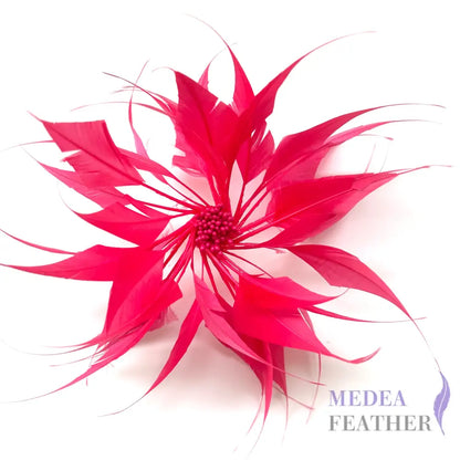 Diamond Cut Goose Feather Mount #92 hot pink
