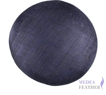 15cm Sinamay Button Fascinator Base Navy / 1 Piece ready-to-ship