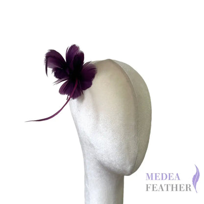 Double Goose Feather Mount DS260523 - #60 dark purple