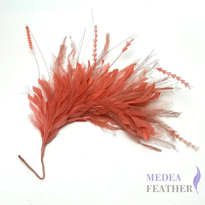 Emu and Zigzag Coque Feather Mount Custom - Please add text below