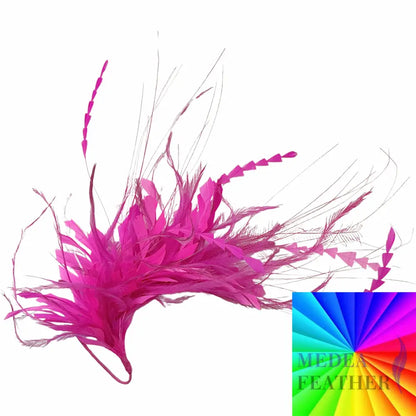 Emu and Zigzag Coque Feather Mount DS251126A - Custom - Please add text below