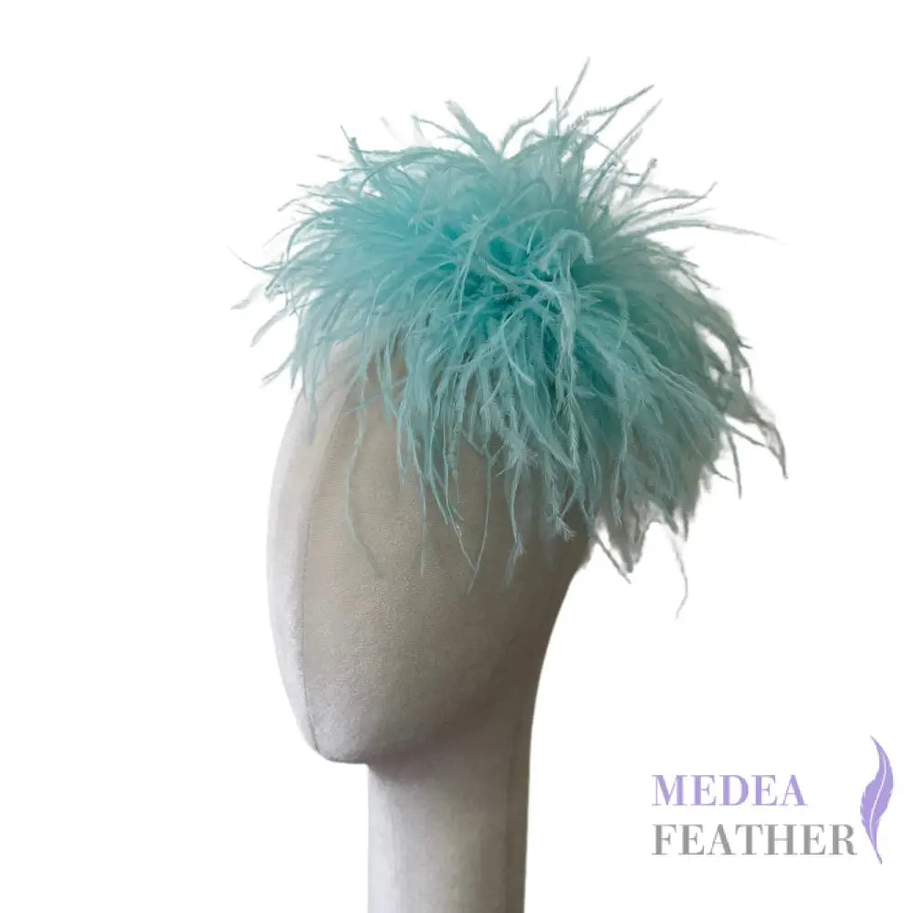 Extra Large 25cm Ostrich Feather Ball Feather Brooch DS261009