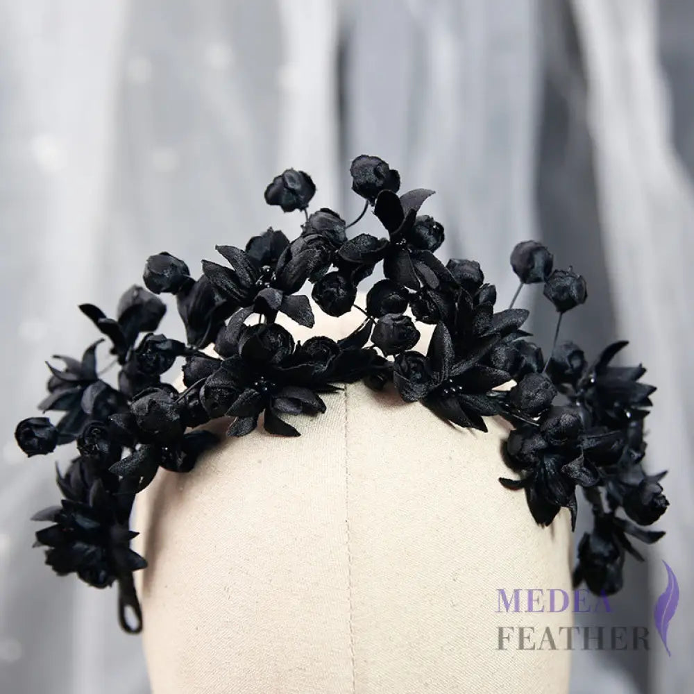 Fabric Flower Headband Decoration Set