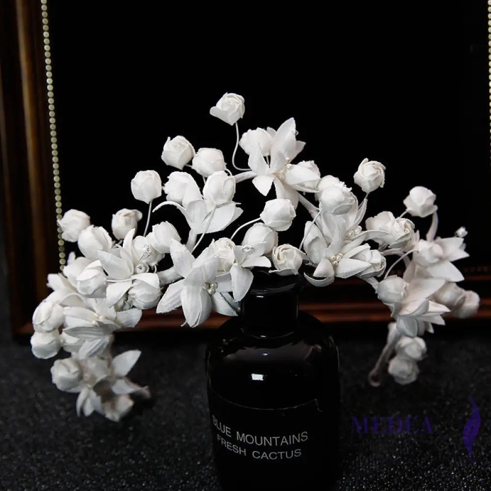 Fabric Flower Headband Decoration Set