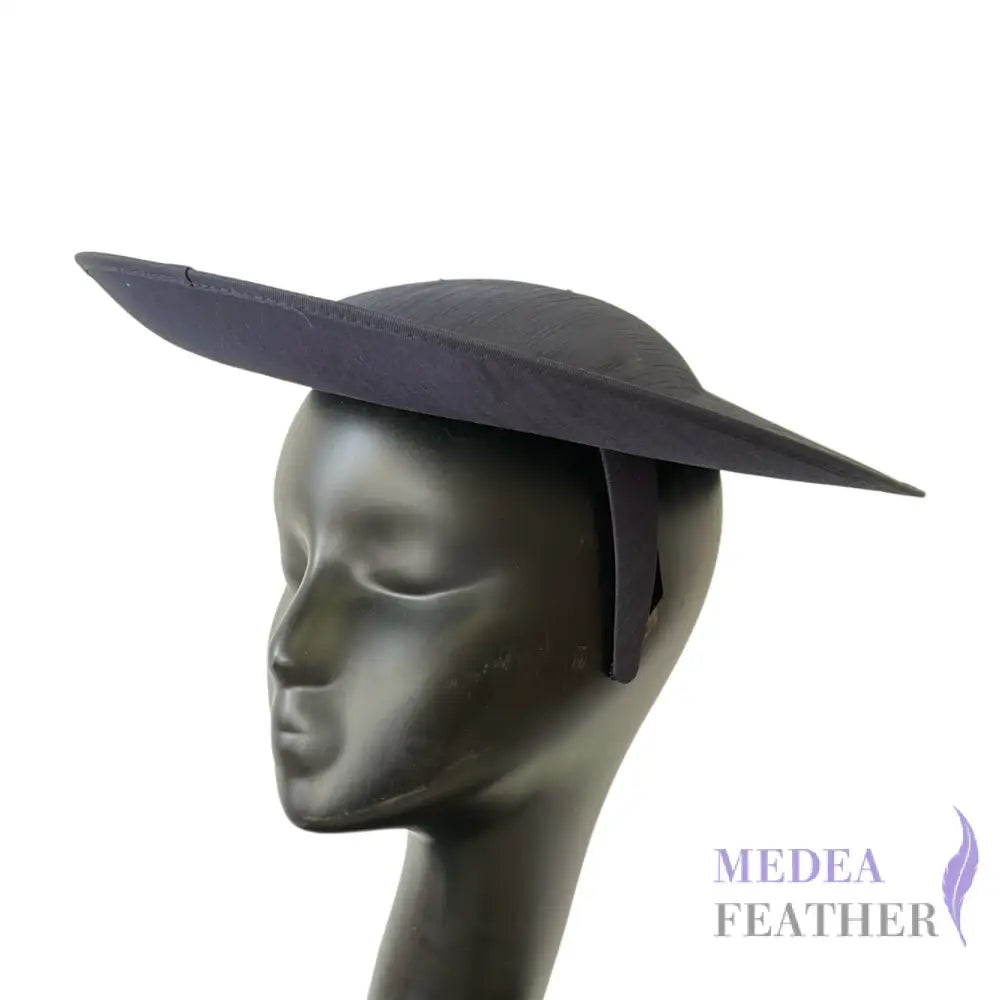 Tilted Oversized Brim Hat | Avant-Garde Statement Headpiece