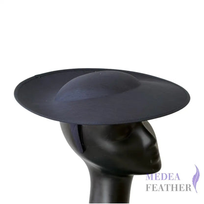 Tilted Oversized Brim Hat | Avant-Garde Statement Headpiece
