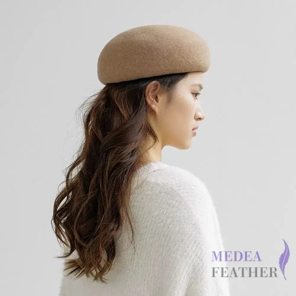 Felt Button Hat