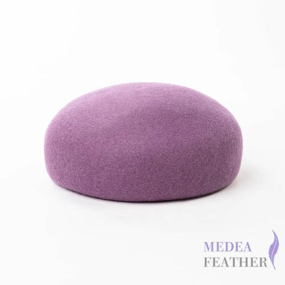 Felt Button Hat Base S:54-56cm / Purple