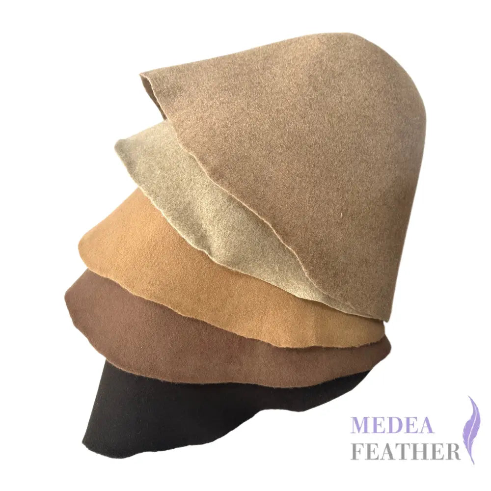Felt Wool Cone Hood