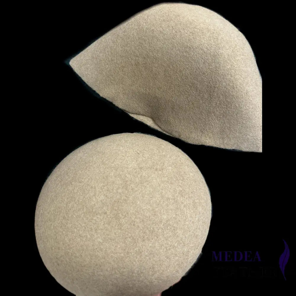 Felt Wool Cone Hood Oat