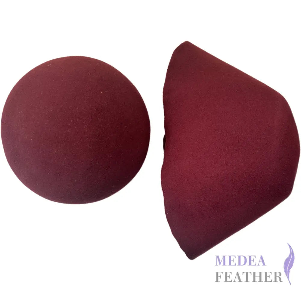 Felt Wool Cone Hood Wine
