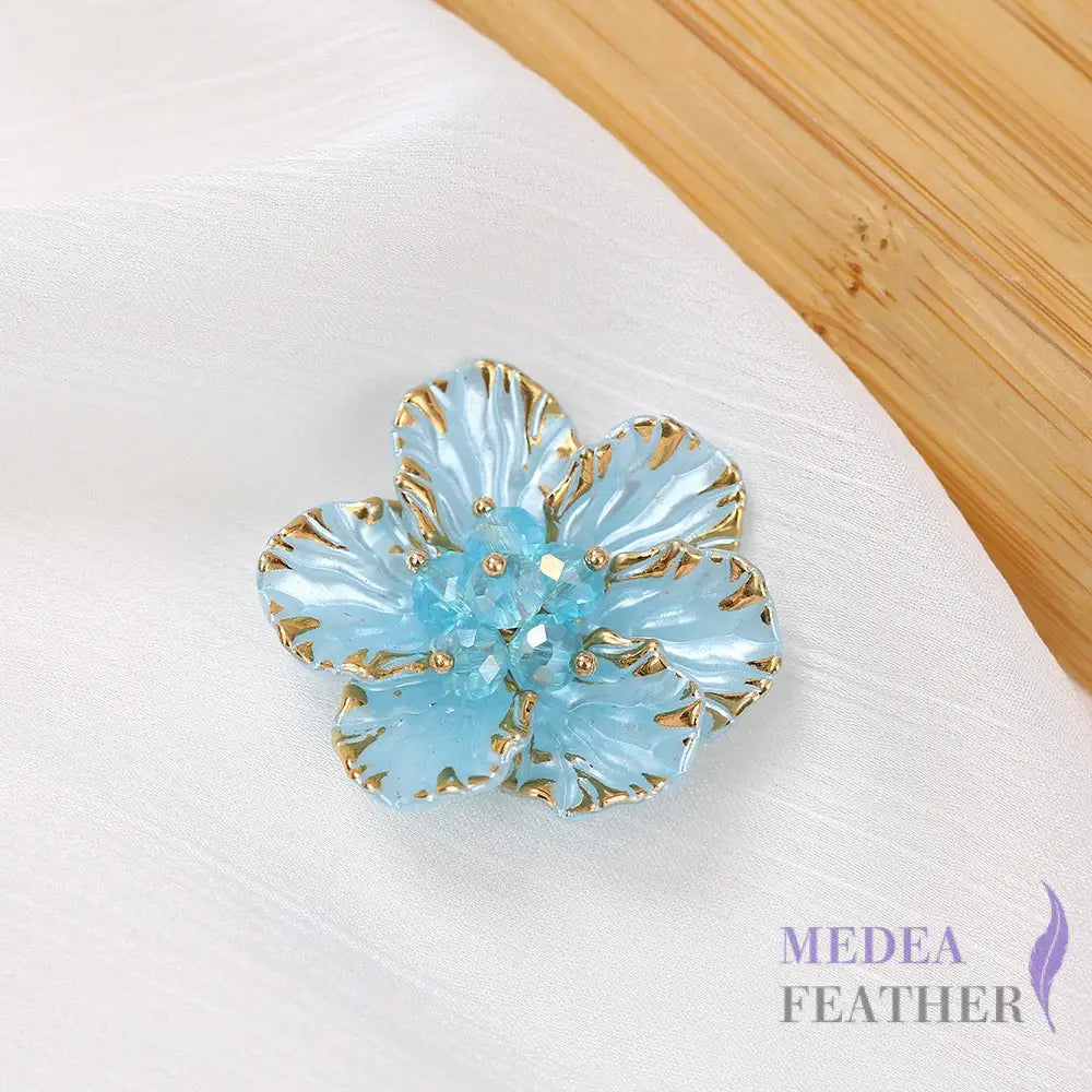 Gold Edge Bead Flower BF12