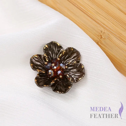 Gold Edge Bead Flower BF12