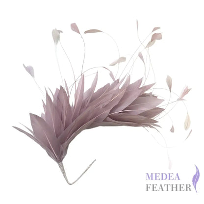Goose and Coque Feather Mount FM304 #08 Grayish purple