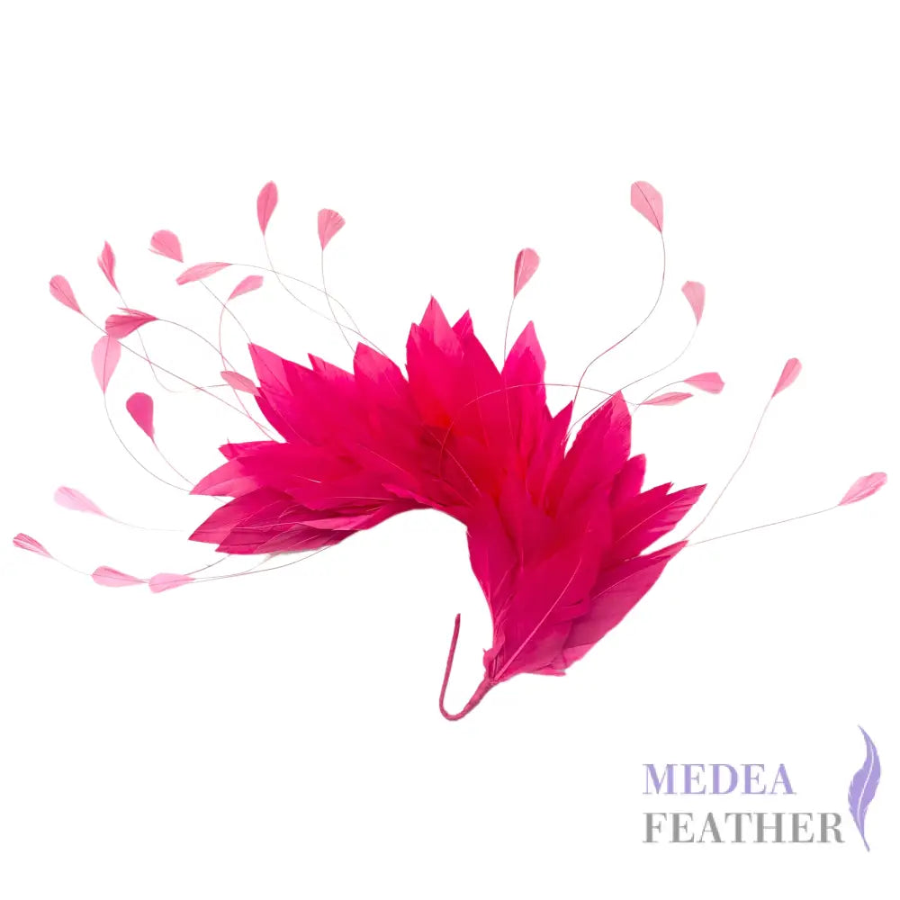 Goose and Coque Feather Mount FM304 #101 Fandango pink