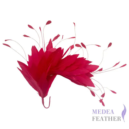 Goose and Coque Feather Mount FM304 #21 Raspberry