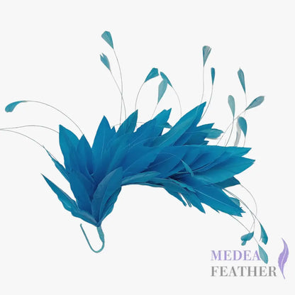 Goose and Coque Feather Mount FM304 - #41 dark turquoise