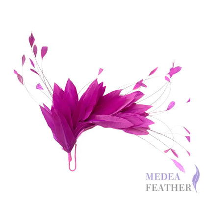 Goose and Coque Feather Mount FM304 #95 violet