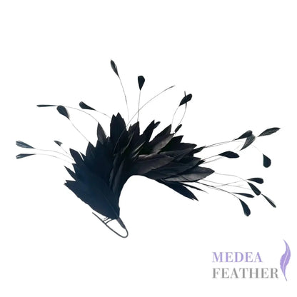 Goose and Coque Feather Mount FM304 Black