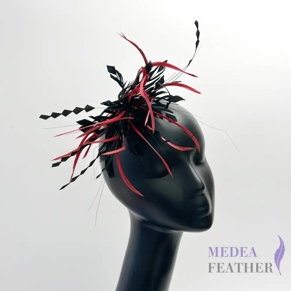 Goose Biot and Diamond Coque Feather Mount FM591 Custom - Please add text below