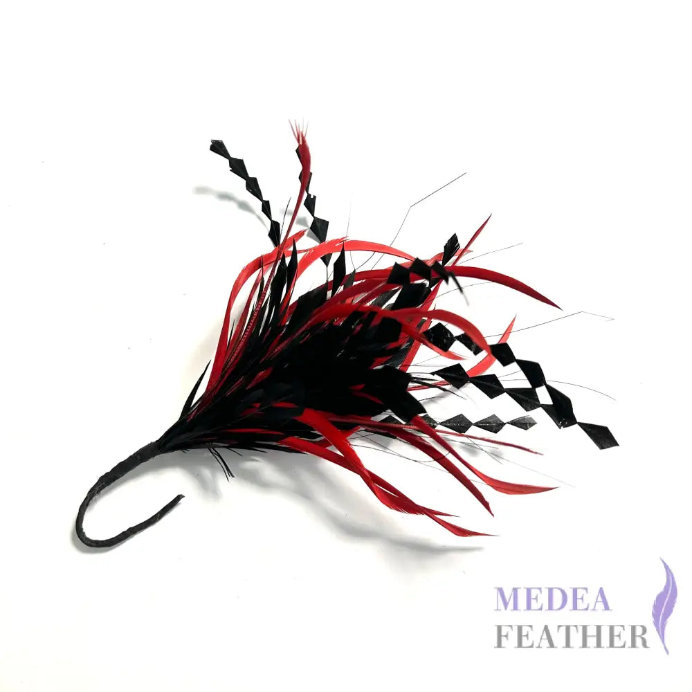Goose Biot and Diamond Coque Feather Mount FM591 Custom - Please add text below