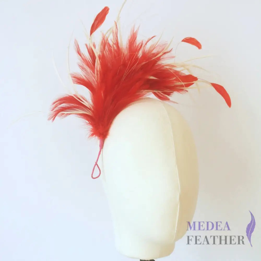 Goose Biot and Hackle Feather Mount FM031