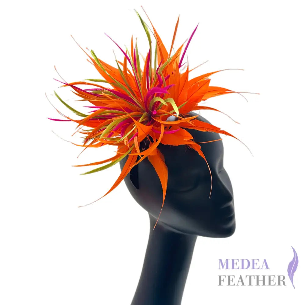 Goose Biot blossom Feather Flower Set #24 carrot