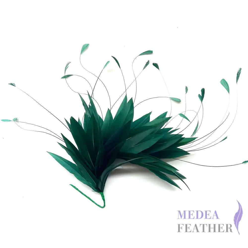 Goose & Coque Feather Hat Mount for Millinery & Fascinator Making - FM304
