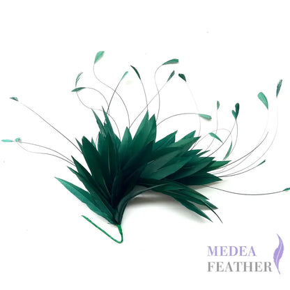 Goose & Coque Feather Hat Mount for Millinery & Fascinator Making - FM304