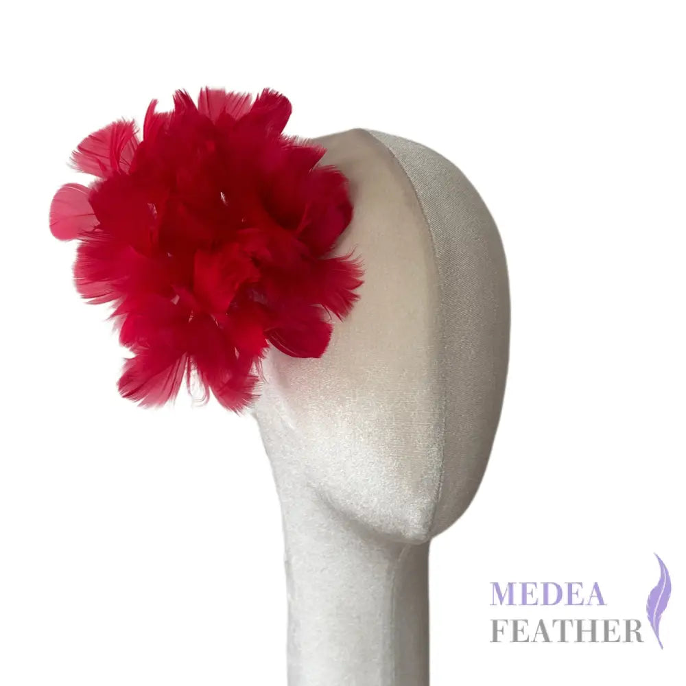 Goose Feather Bundle Mount DS260522 - #31 rose red