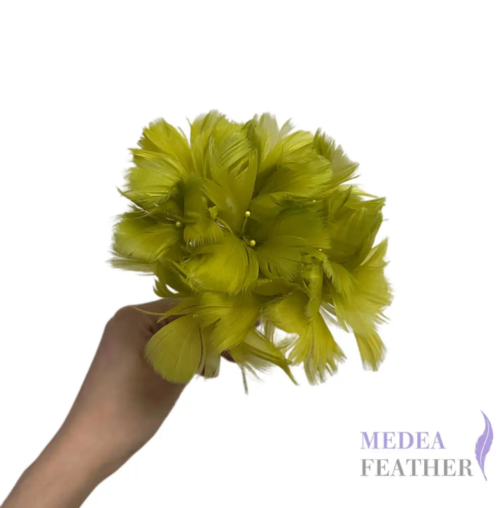 Goose Feather Bundle Mount DS260522 - #57 cress green