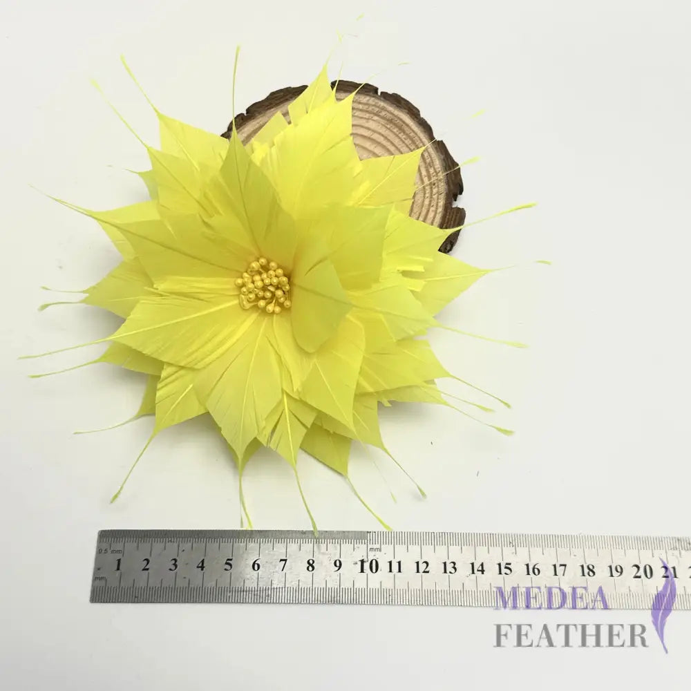 Goose Feather Flower 14cm FM615