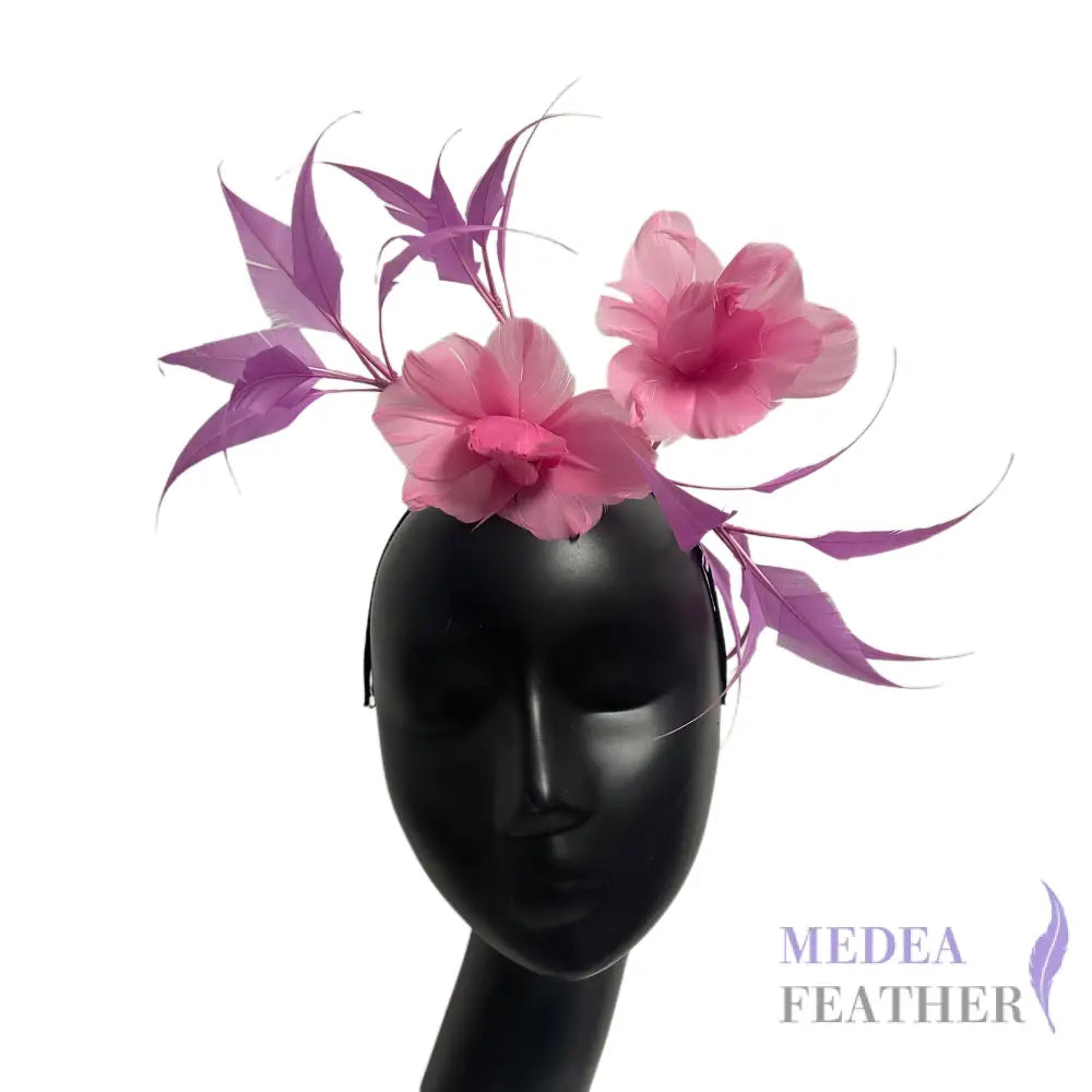 Goose Feather Flower and Arrow-shaped Feather Mount DS26102601