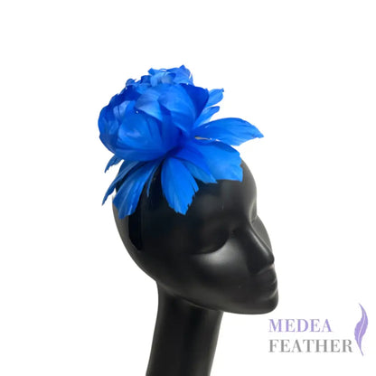 Goose feather flower bloom DS250901 #83 electron blue