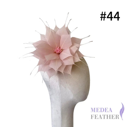 Goose Feather Flower 14cm FM024 - #44 pale blush