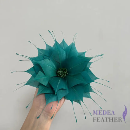Goose Feather Flower 14cm FM024 - #73 royal palm